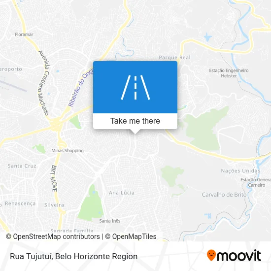 Rua Tujutuí map
