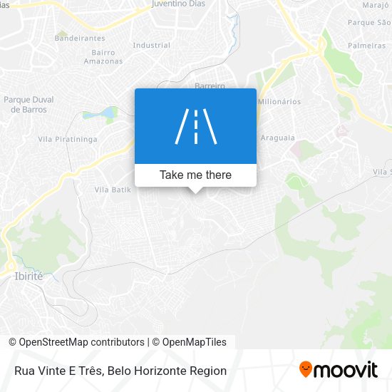 Rua Vinte E Três map