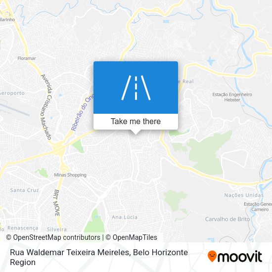 Rua Waldemar Teixeira Meireles map