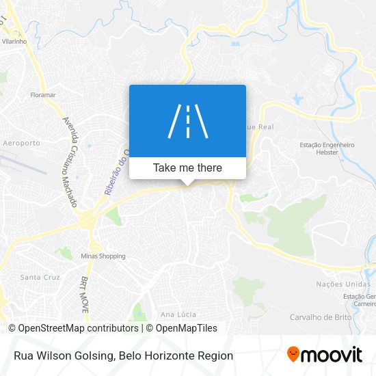 Rua Wilson Golsing map