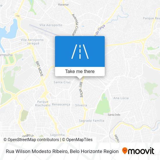 Rua Wilson Modesto Ribeiro map