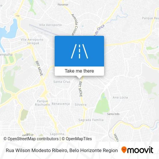 Rua Wilson Modesto Ribeiro map