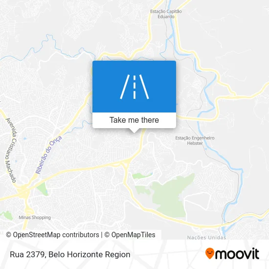 Rua 2379 map