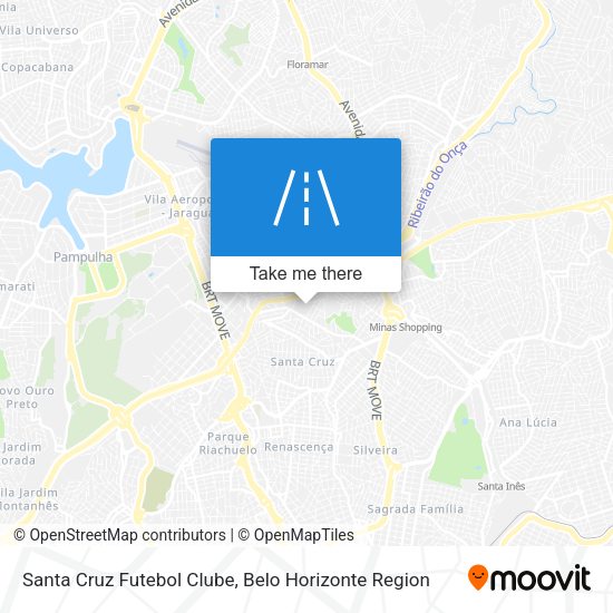 Santa Cruz Futebol Clube map