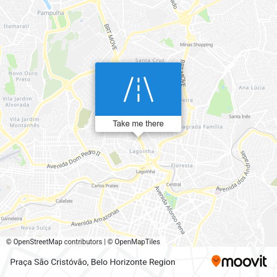 Praça São Cristóvão map