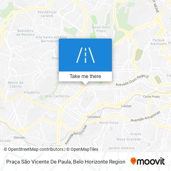 Praça São Vicente De Paula map