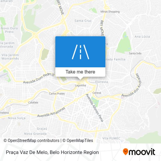 Praça Vaz De Melo map