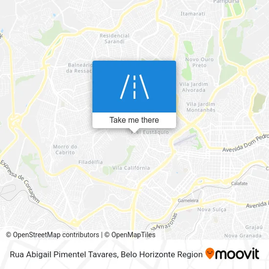 Rua Abigail Pimentel Tavares map