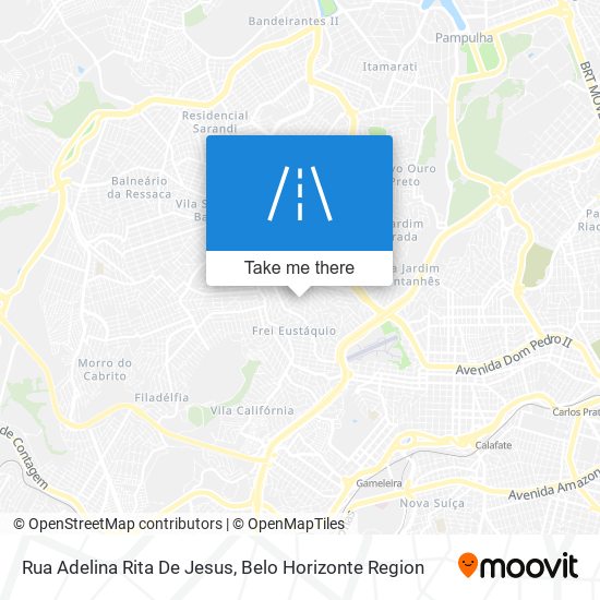 Mapa Rua Adelina Rita De Jesus