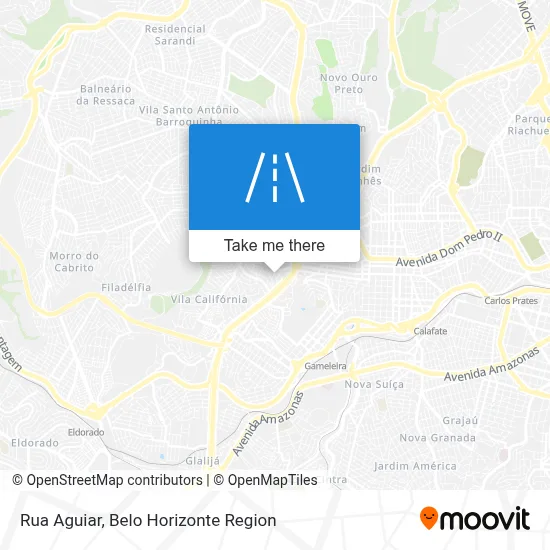 Rua Aguiar map