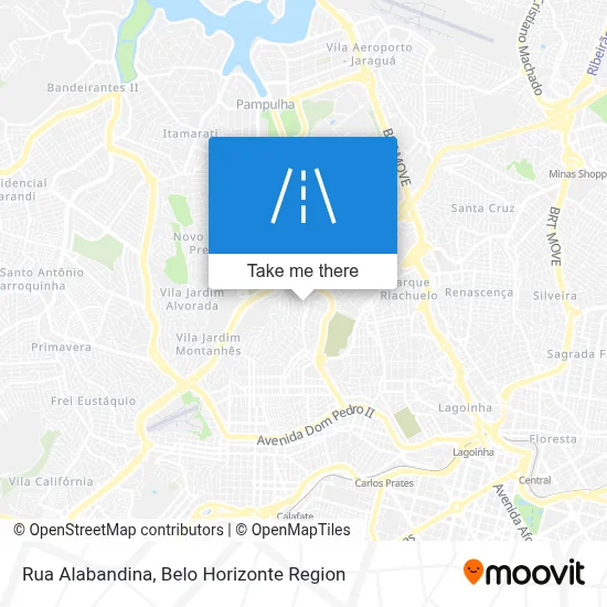 Rua Alabandina map
