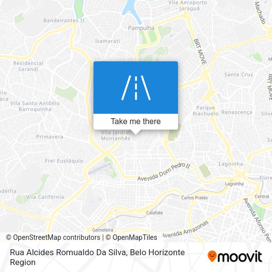 Rua Alcides Romualdo Da Silva map