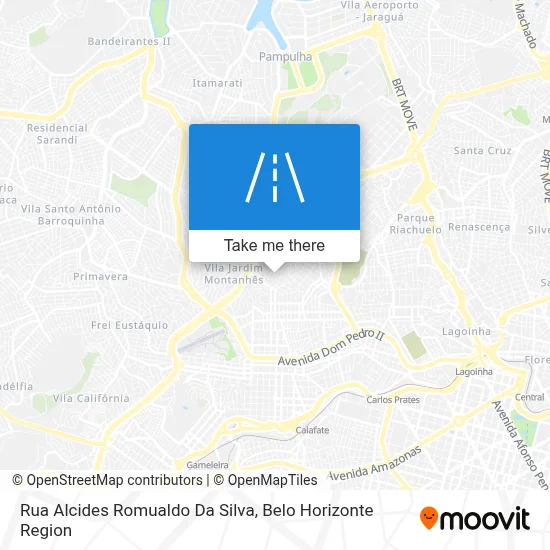 Rua Alcides Romualdo Da Silva map