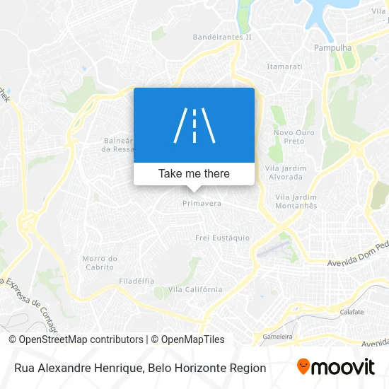 Rua Alexandre Henrique map