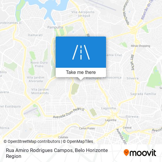 Rua Amiro Rodrigues Campos map