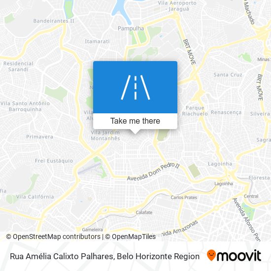 Rua Amélia Calixto Palhares map