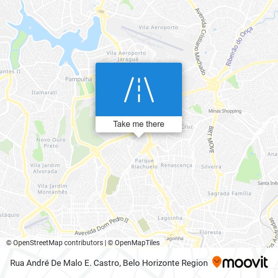 Mapa Rua André De Malo E. Castro