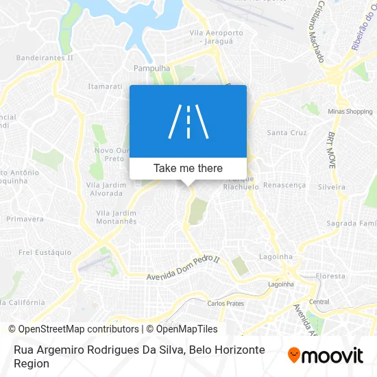 Rua Argemiro Rodrigues Da Silva map