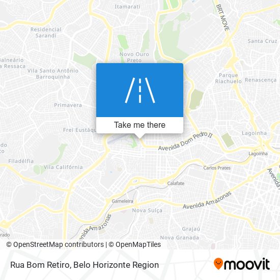 Rua Bom Retiro map