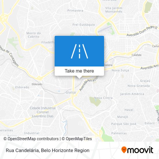 Rua Candelária map