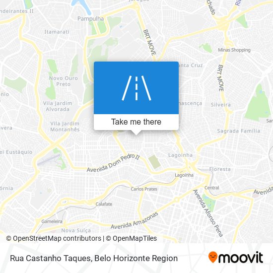 Rua Castanho Taques map