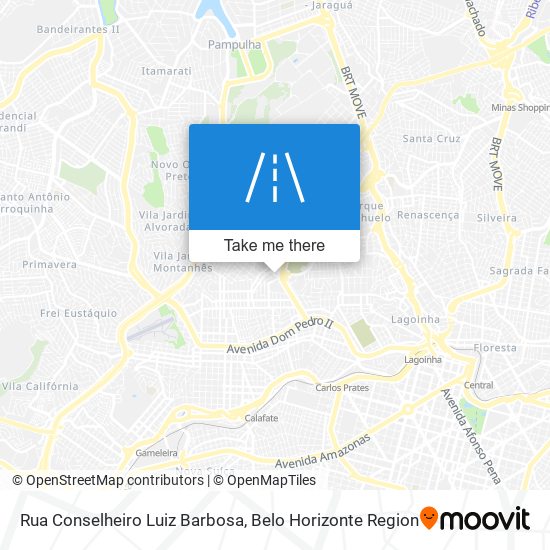 Mapa Rua Conselheiro Luiz Barbosa