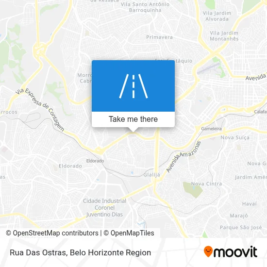Rua Das Ostras map