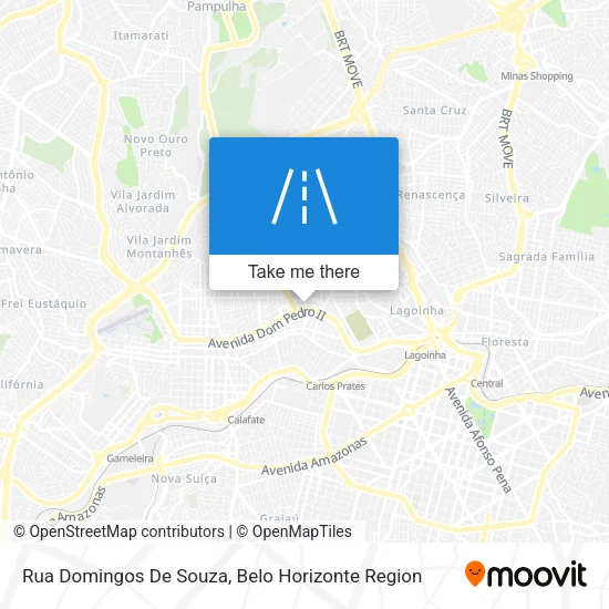 Rua Domingos De Souza map