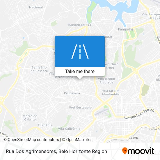Rua Dos Agrimensores map
