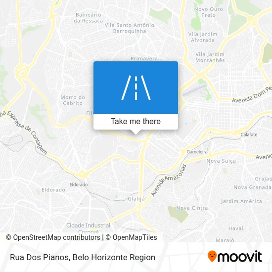 Rua Dos Pianos map