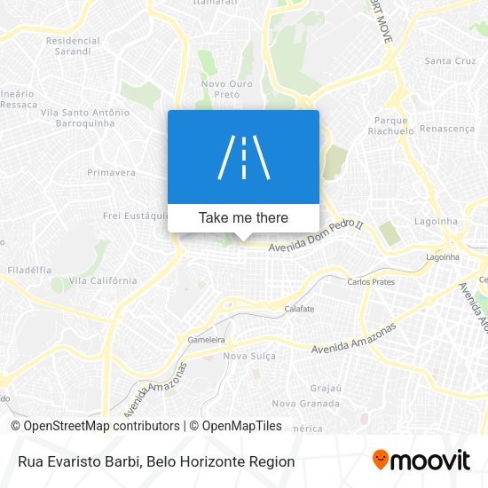 Rua Evaristo Barbi map