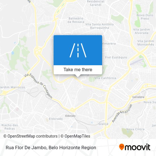 Rua Flor De Jambo map
