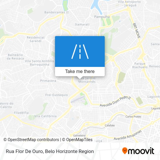 Rua Flor De Ouro map