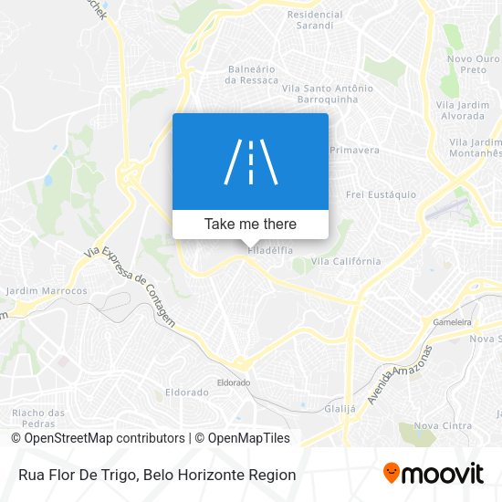 Rua Flor De Trigo map
