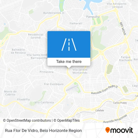 Rua Flor De Vidro map