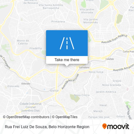 Rua Frei Luiz De Souza map