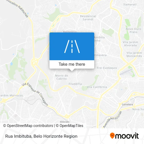 Rua Imbituba map