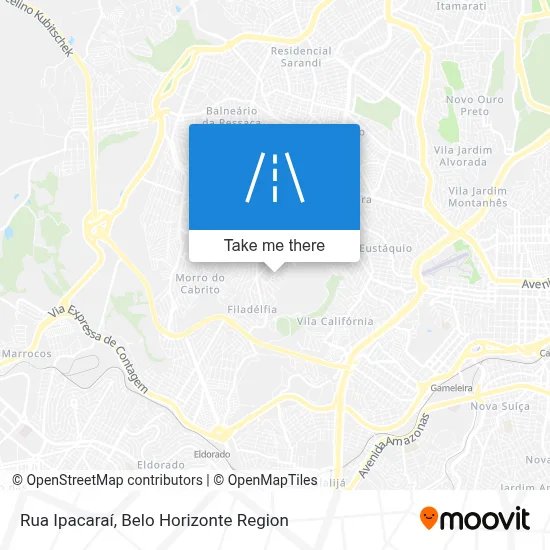 Rua Ipacaraí map