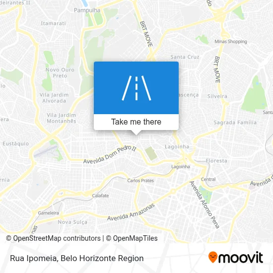 Rua Ipomeia map