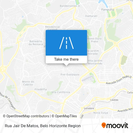 Rua Jair De Matos map