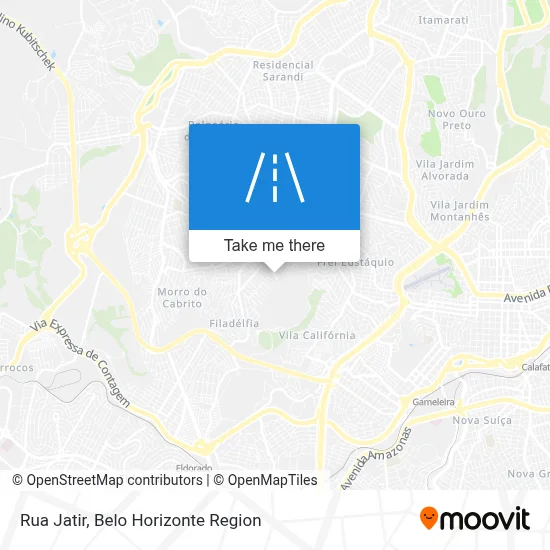 Rua Jatir map