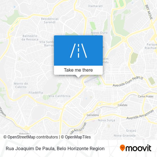 Rua Joaquim De Paula map
