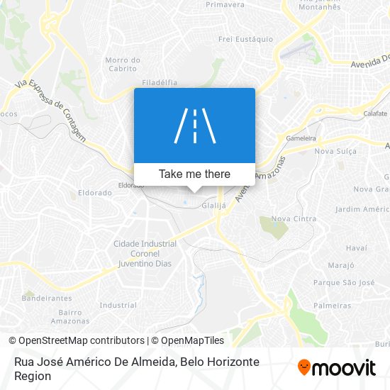 Rua José Américo De Almeida map