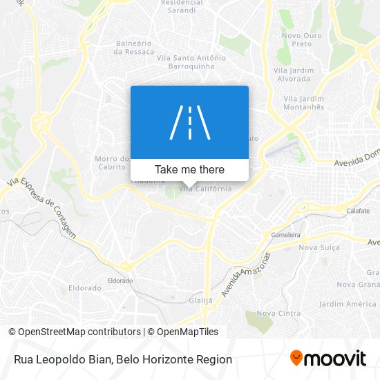 Rua Leopoldo Bian map