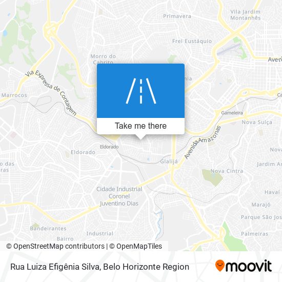 Rua Luiza Efigênia Silva map