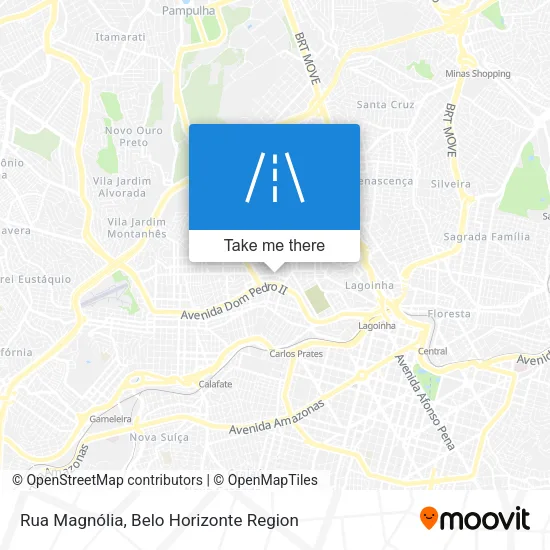 Rua Magnólia map