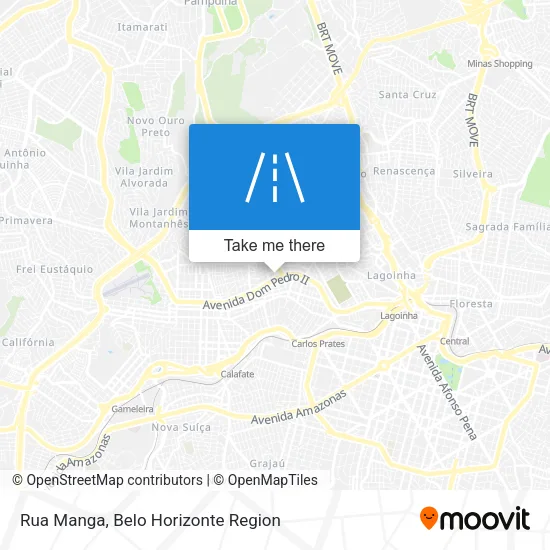 Rua Manga map
