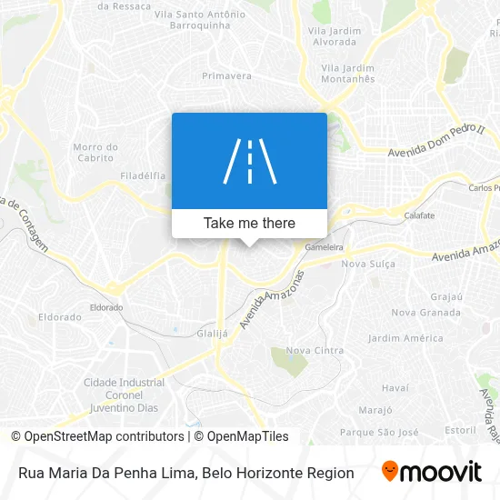 Rua Maria Da Penha Lima map