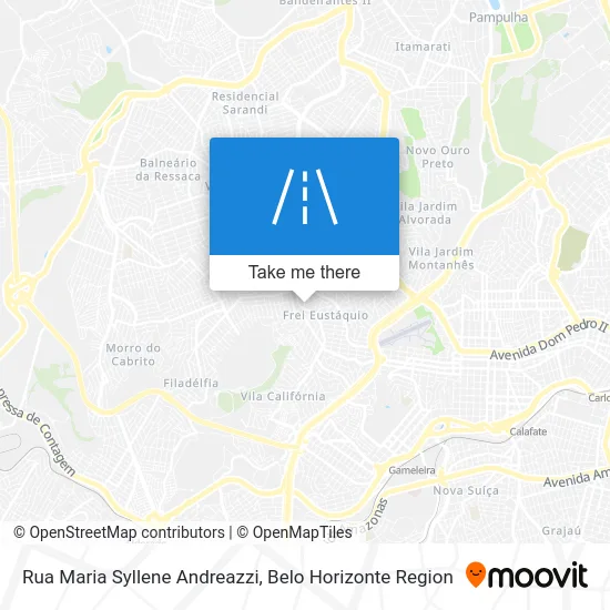 Rua Maria Syllene Andreazzi map