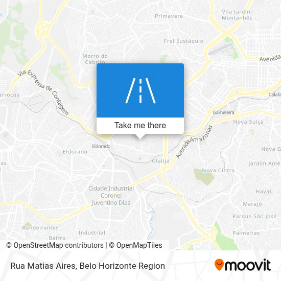 Rua Matias Aires map
